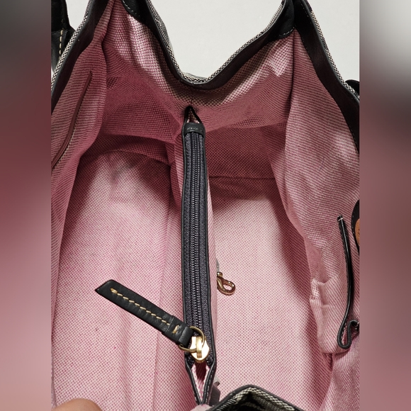 *️⃣EUC RARE DOONEY & BOURKE Large Black Champtote - Picture 8 of 13